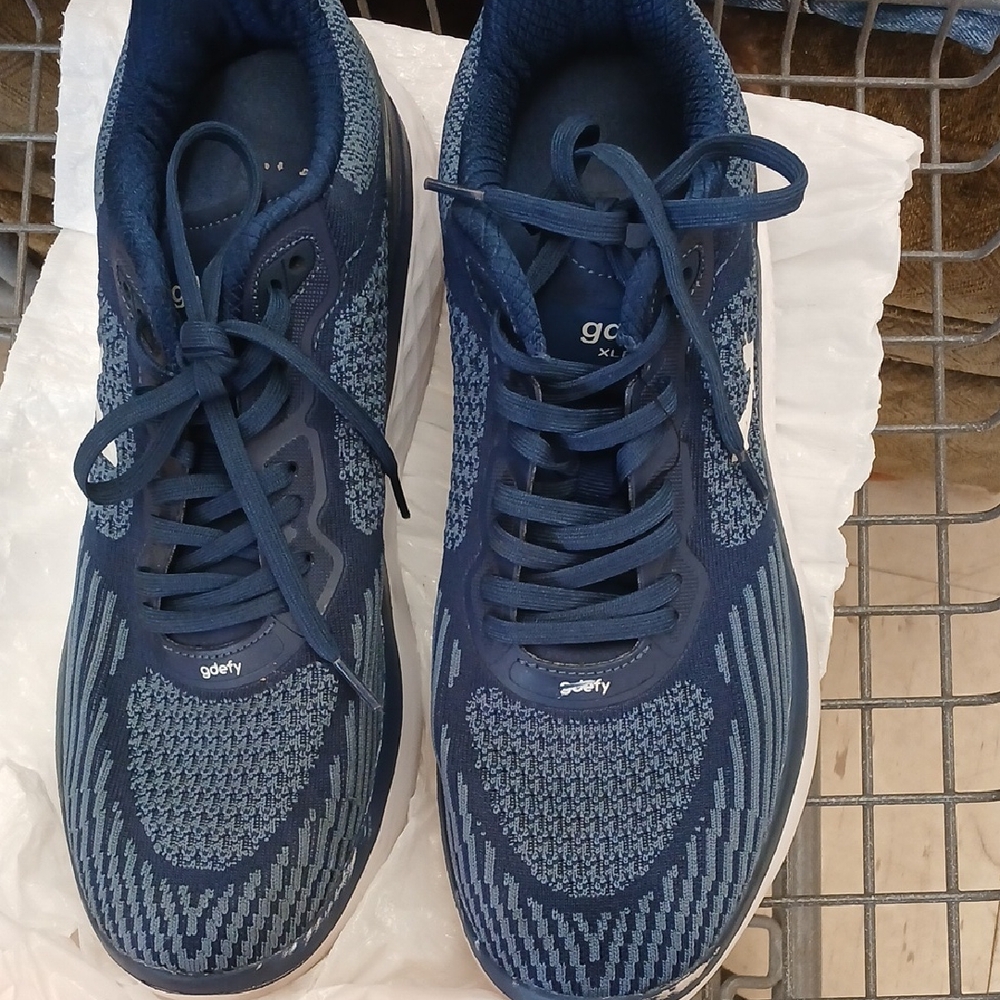 Men's Blue Athletic Shoes Gdefy